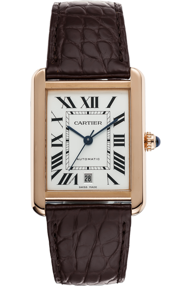 Tank Solo XL Rose Gold and Stainless Steel Automatic