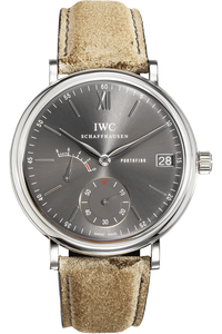 Portofino Hand-Wound Eight Days Stainless Steel Manual