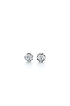 Round Halo Earring &#40;0.73 ct&#41;