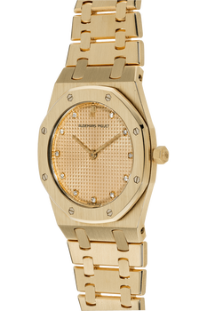Royal Oak Yellow Gold Quartz