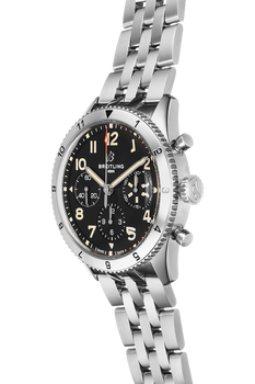 Classic Avi P-51 Mustang Stainless Steel Automatic