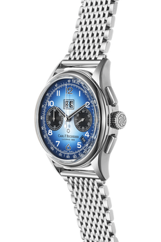 Heritage Bicompax Bucherer Blue Edition Stainless Steel Automatic