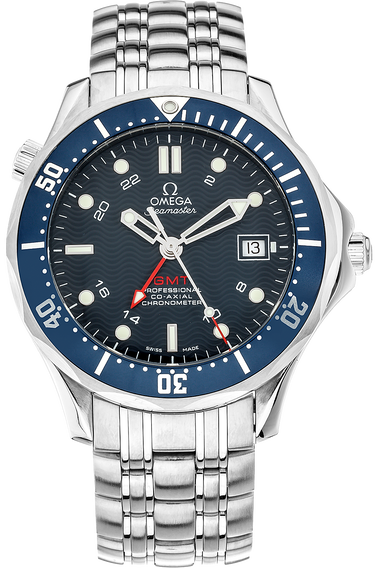 Seamaster Diver Co-Axial GMT Stainless Steel Automatic