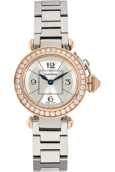 Miss Pasha Rose Gold and Stainless Steel Quartz