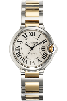 Ballon Bleu Yellow Gold and Stainless Steel Automatic