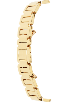 Tank Anglaise Yellow Gold Quartz