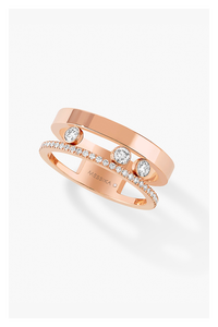 Move Romane Ring in Pink Gold Size 53