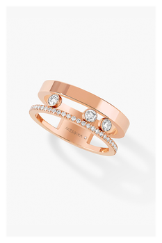 Move Romane Ring in Pink Gold Size 53