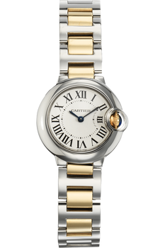 Ballon Bleu Yellow Gold and Stainless Steel Quartz