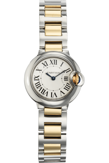 Ballon Bleu Yellow Gold and Stainless Steel Quartz