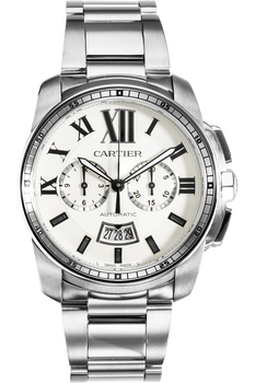 Calibre de Cartier Chronograph Stainless Steel Automatic