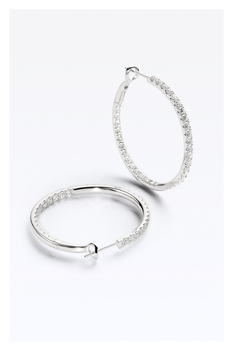Classics Diamond Hoops