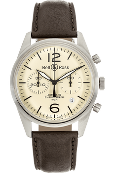 BR 126 Original Beige Stainless Steel Automatic
