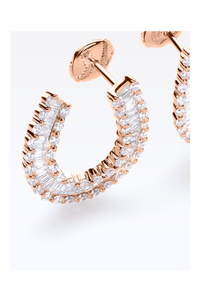 Baguette Love Earrings Baguette Love Earrings