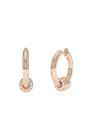 Nevine Max Hoop Earrings