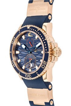 Marine Diver Blue Surf Limited Edition Rose Gold Automatic