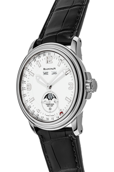 Leman Complete Calendar Moonphase Stainless Steel Automatic