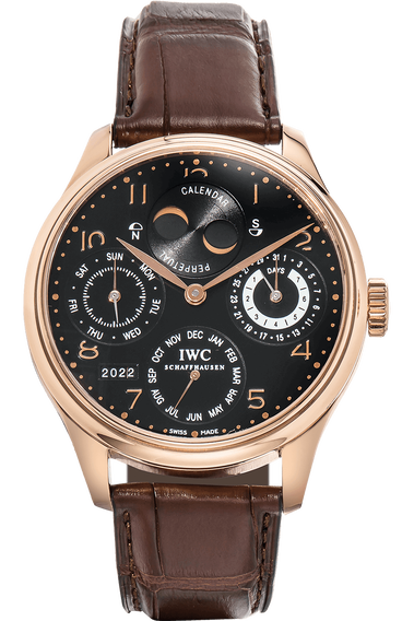 Portuguese Perpetual Calendar Rose Gold Automatic