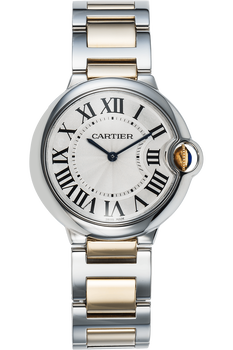 Ballon Bleu Yellow Gold and Stainless Steel Quartz