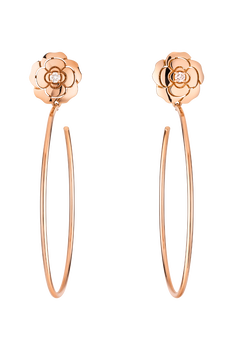 EXTRAIT DE CAM&Eacute;LIA HOOP EARRINGS