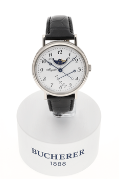 Classique Phase de Lune White Gold Automatic