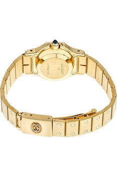 Santos Ronde Circa 1980's Yellow Gold Automatic