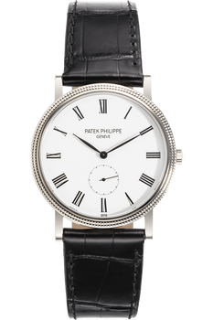 Calatrava Reference 5119 White Gold Manual