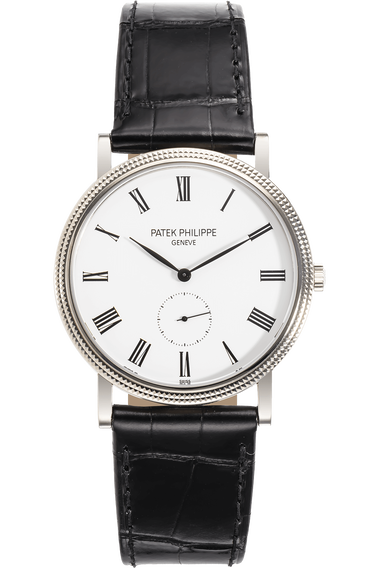 Calatrava Reference 5119 White Gold Manual