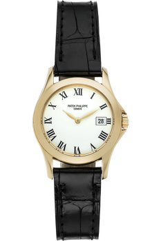 Calatrava Reference 4906 Yellow Gold Quartz