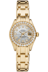 Datejust Pearlmaster Yellow Gold Automatic