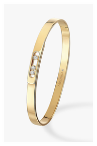 Move Noa PM Bangle in Yellow Gold Size XXL