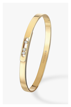 Move Noa PM Bangle in Yellow Gold Size XXL