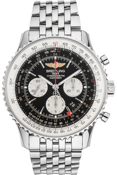 Navitimer GMT Chronograph Stainless Steel Automatic