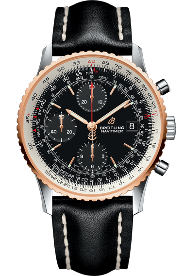 Navitimer 1 Chronograph 41 Steel &amp; Red Gold