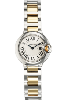 Ballon Bleu Yellow Gold and Stainless Steel Quartz