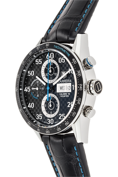 Carrera Calibre 16 Day-Date Chronograph Stainless Steel Automatic