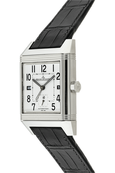 Reverso Squadra Hometime Stainless Steel Automatic