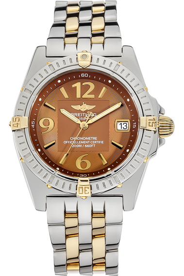 Callisto Yellow Gold and Stainless Steel Quartz