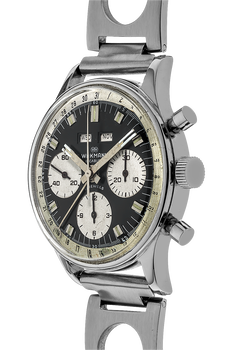 Vintage Chronograph Circa 1960s Stainless Steel Manual
