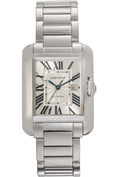 Tank Anglaise White Gold Automatic