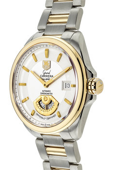Grand Carerra Calibre 6 Yellow Gold and Stainless Steel