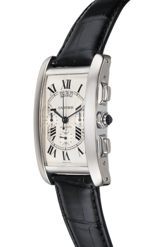Tank Americaine XL Chronograph White Gold Automatic