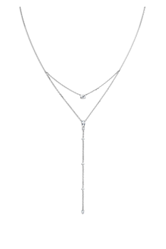 Inner Fire Y-Form Necklace