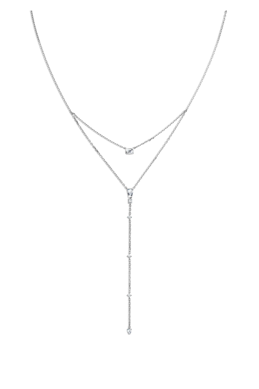 Inner Fire Y-Form Necklace