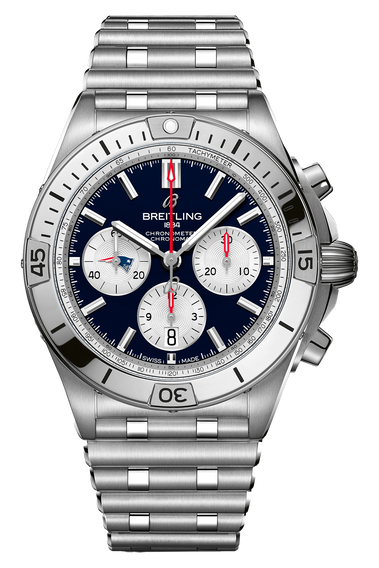 Breitling Chronomat B01 42 NFL New England Patriots Edition AB01342B1C7A1