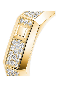 Moderniste Pav&eacute; Ring