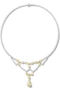 Haute Joaillerie Necklace in 18K White Gold