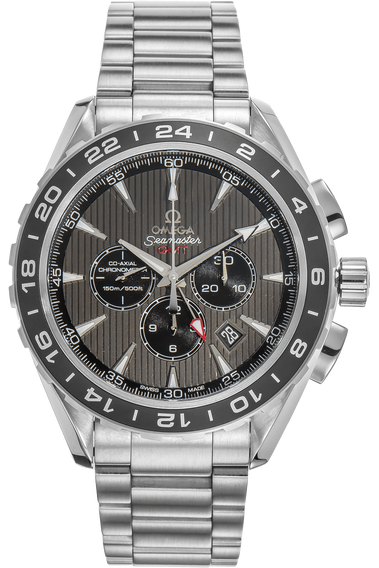 Seamaster Aqua Terra GMT Chronograph Stainless Steel Automatic