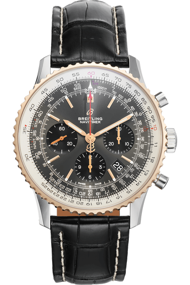 Navitimer Rose Gold and Stainless Steel Automatic