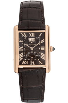 Tank Louis Cartier Rose Gold Manual